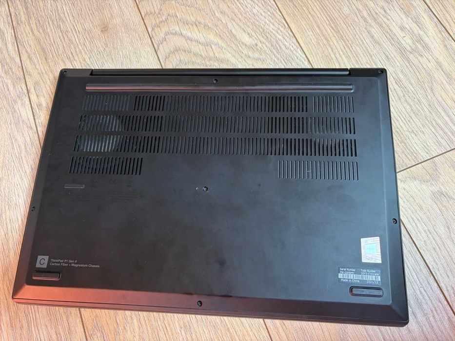 Lenovo ThinkPad P1 Gen 4 4K Touch i7 RTX 3070 64GB 1TB