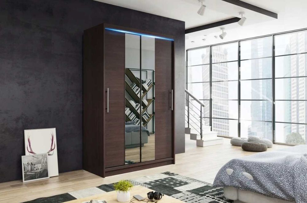 Szafa NIKO z lustrem lub bez, różne rozmiary 100/110/120cm! PROMOCJA!!