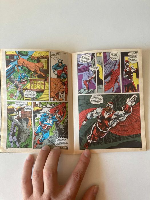 Capitão América Nº9 Na terra Selvagem! - HQ Banda desenhada PT/PT