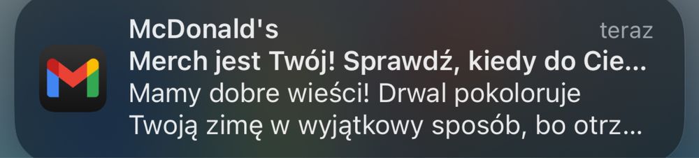 Merch Drwala McDonald’s NERKA