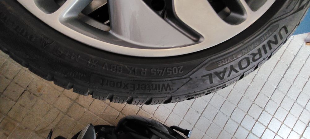 Jantes Renault Zoe,Clio, etc, 17" com pneus