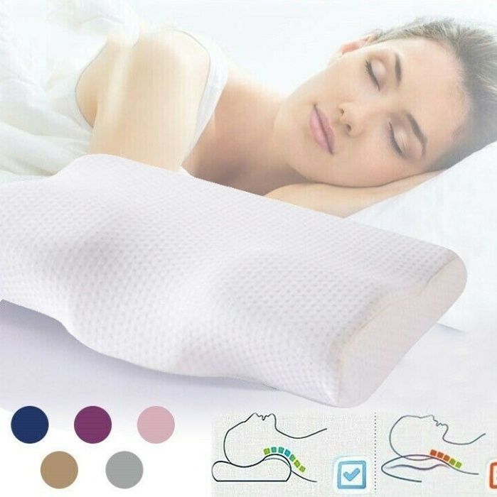 Almofada para dormir apoio Cervical - Memory Foam
