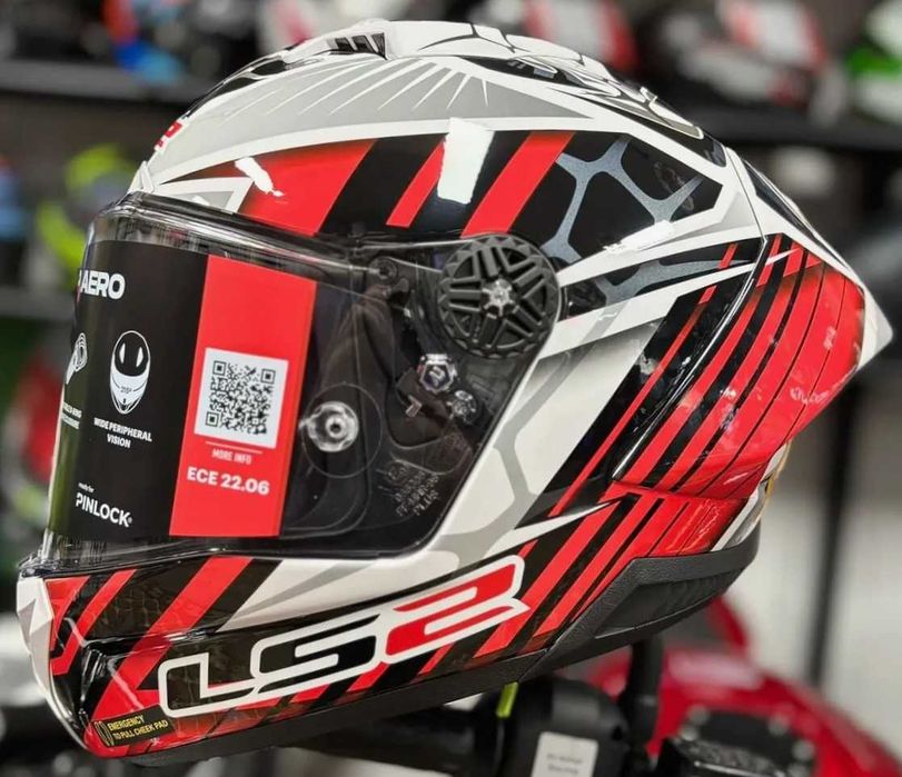 Capacete NOVO LS2 Thunder GP Aero (46% Desconto) EXTRAS. Tam L-XL-XXL