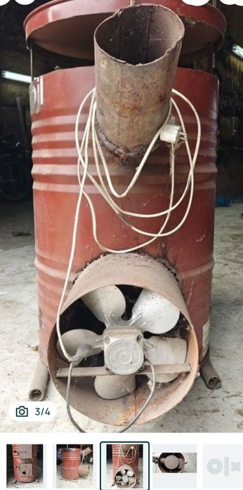 Piec garażowy z nawiewem