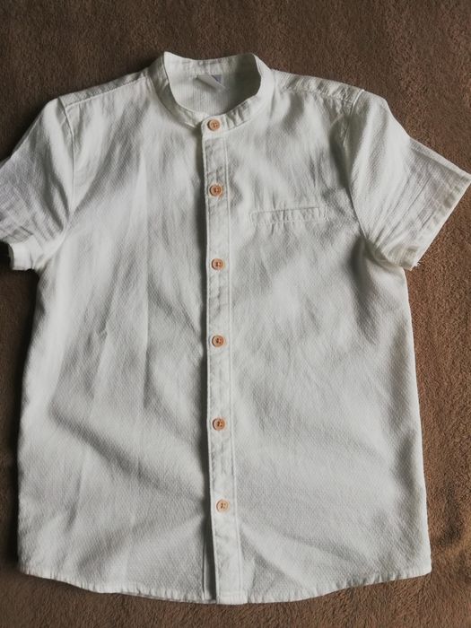 Koszule z krótkim rękawem rozm. 134