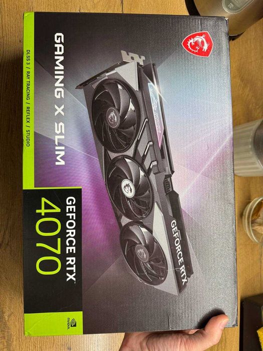 Відеокарта MSI RTX 4070 Gaming X Slim 12GB (як нова)