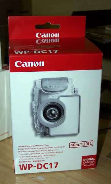 Canon - Conjunto Fotografia Aquatica Submersivel ate 40 metros