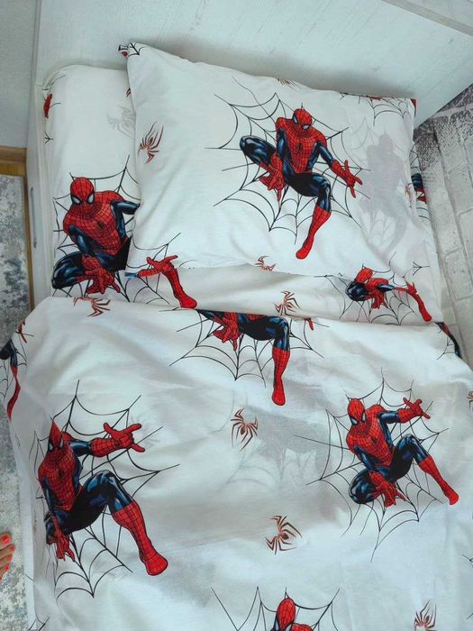 Дитяча постільна білизна Спайдермен Spider-Man 100% бавовна Туреччина.Є пошиття.
