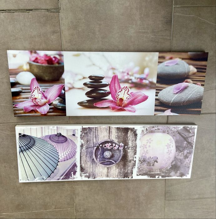 Quadros em tela de 90 x 30