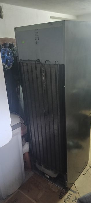 Lodówka Whirlpool BSNF 8101 OX (No Frost, Inox) – Uszkodzona, w całoś