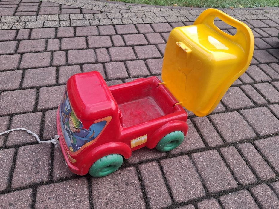 zabawki ogrodowe taczka kosiarka