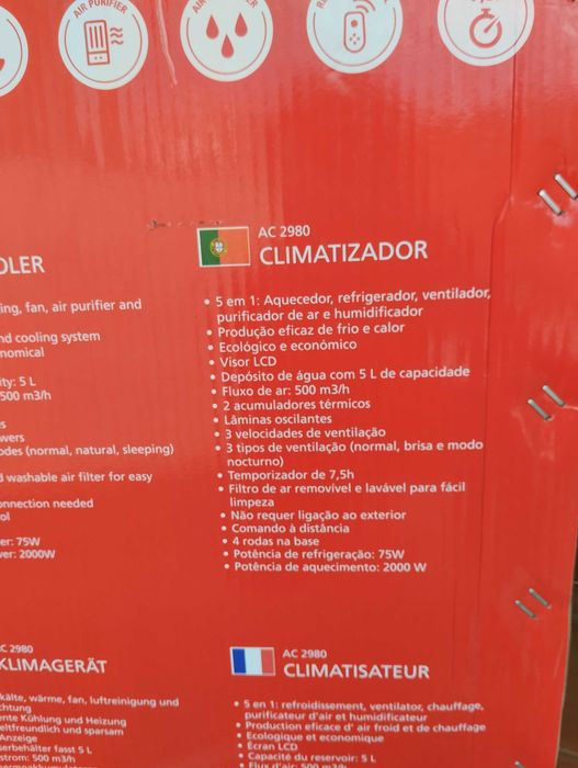 Climatizador MEI AC2980