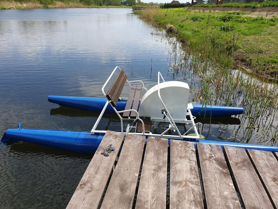 Rower wodny retro PRL (odrestaurowany)