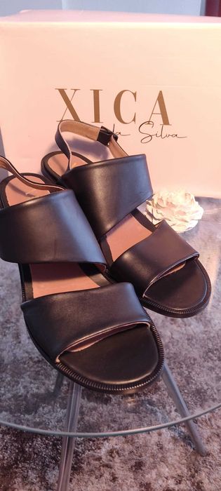 LOTE XICA DA SILVA - Lote 12 pares Xica da Silva, calçado feito em Portugal, novo em pele: sandálias, mules e ténis,  37 a 41, stock de fim de estação