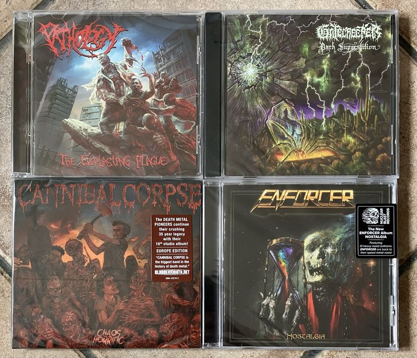 Cannibal Corpse, Enforcer, Gatecreeper, Pathology