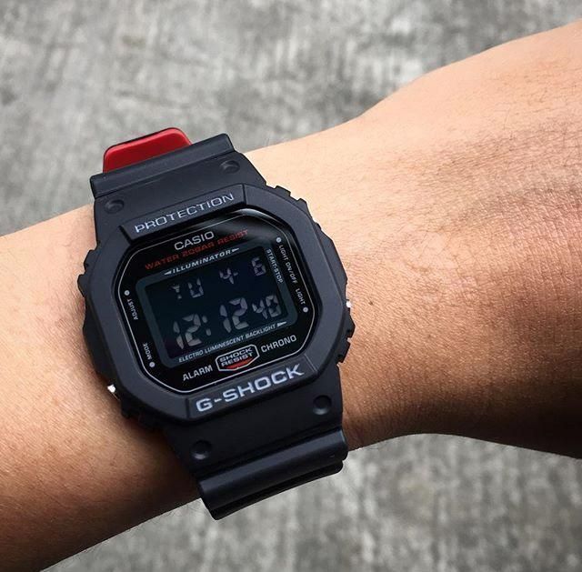 Мужские часы Casio DW-5600HR-1E ! Оригинал! Фирменная гарантия 2 года!