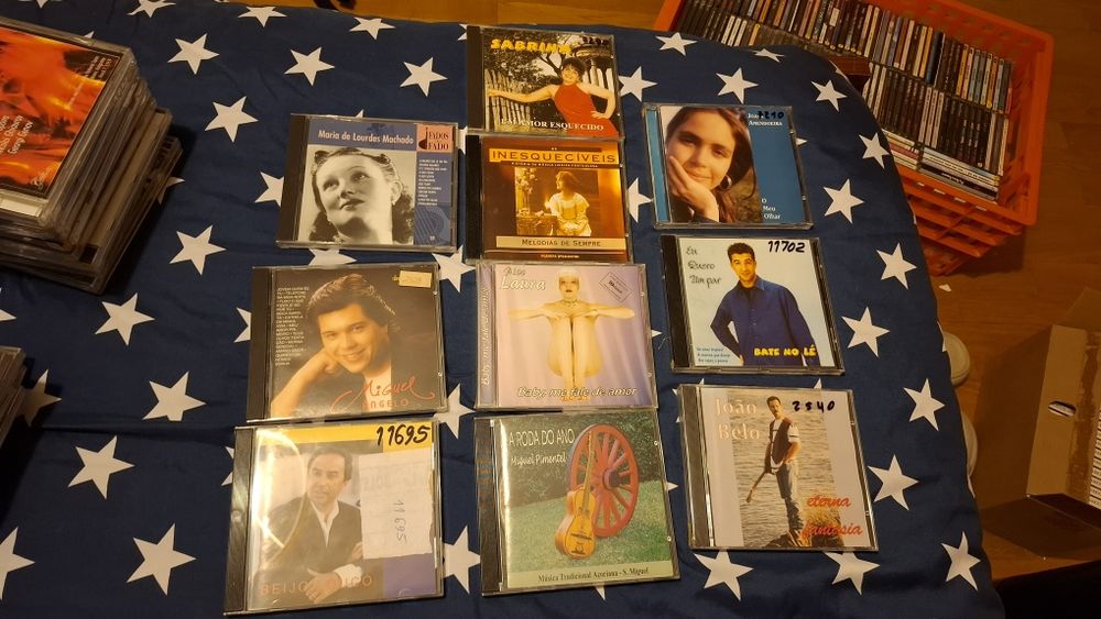 Lote 46 CDs Música Portuguesa / Fado / Popular / Variados