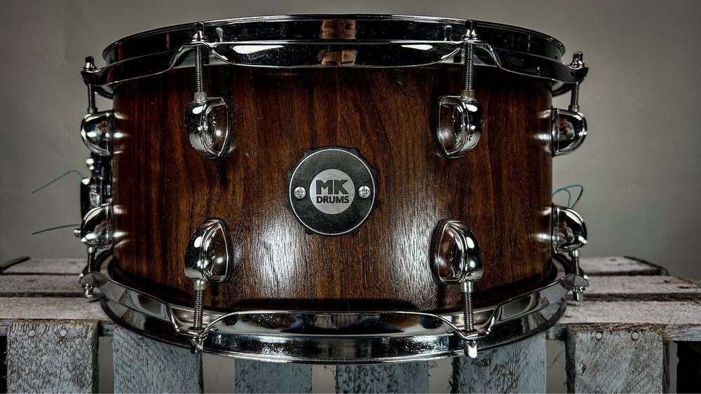 MK-Drums - Custom Snare 14” x 6” - American Walnut - Werbel Klepkowy