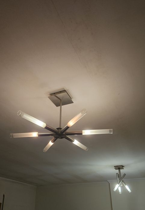 Conjunto de sala,  3 candeeiros modernos
