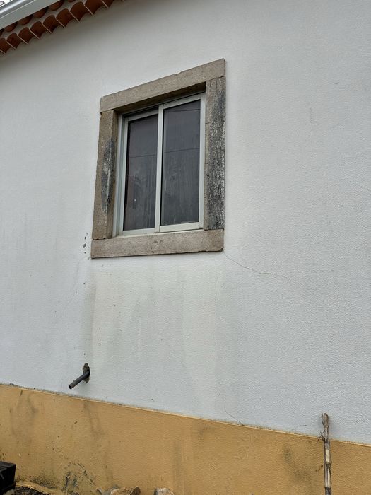 Várias janelas alumínio de correr