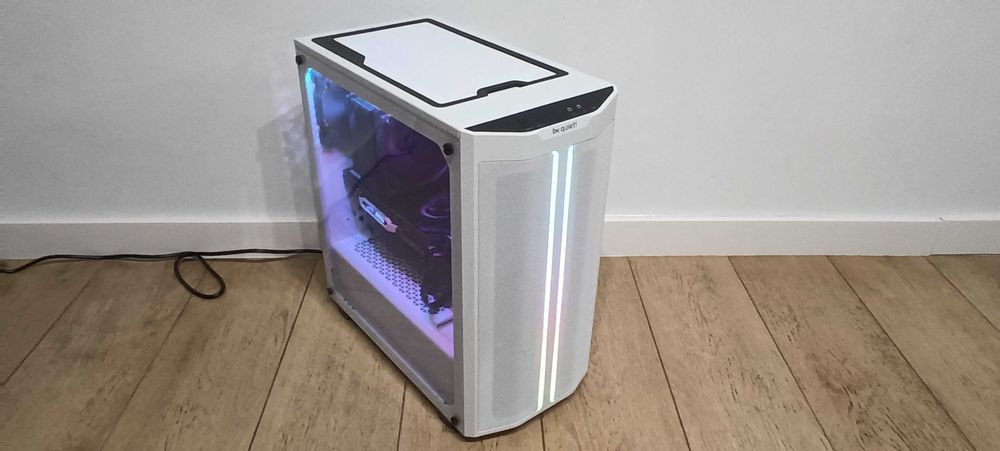 Ryzen 5 5600 B450 MSI RTX 2070 Armor 8GB GDDR6 SSD NVMe PC do Gier