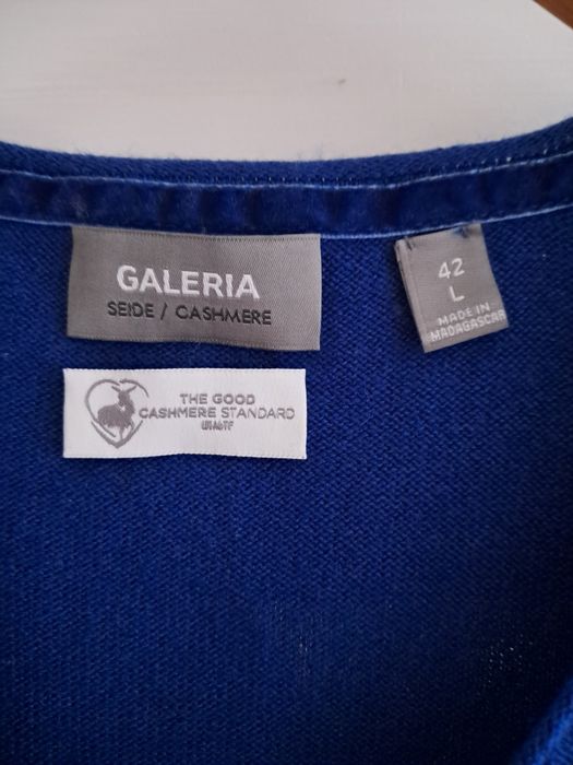 Sweter jedwab/kaszmir rozm. M