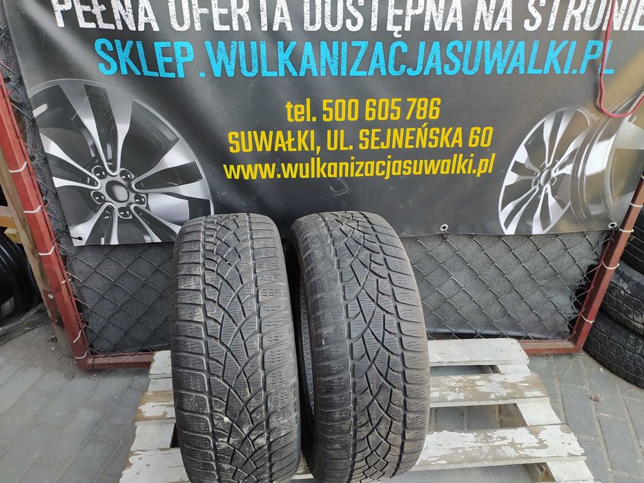 2x używane opony zimowe 225/45 R17 Dunlop RSC Gwarancja Montaż