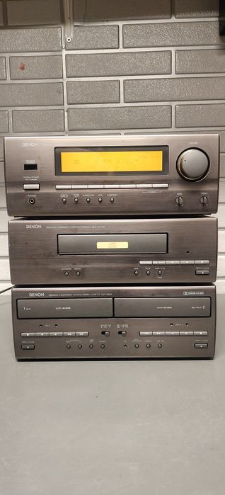 Wieża DENON D-65. Po serwisie