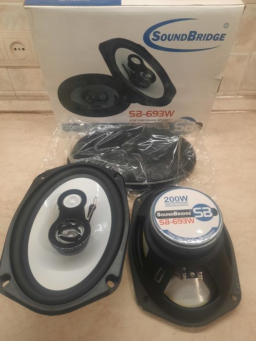 Динамики  6/9 овалы в авто.