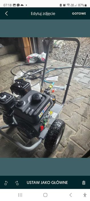 Karcher spalinowy, myjka cisnieniowa, wynajem