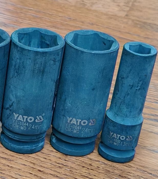 Ударные головки 1/2" Cr-Mo, переходники.