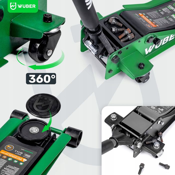 Podnośnik Samochodowy Lewarek Żaba Niskoprofilowy 3 Tony okazja fv