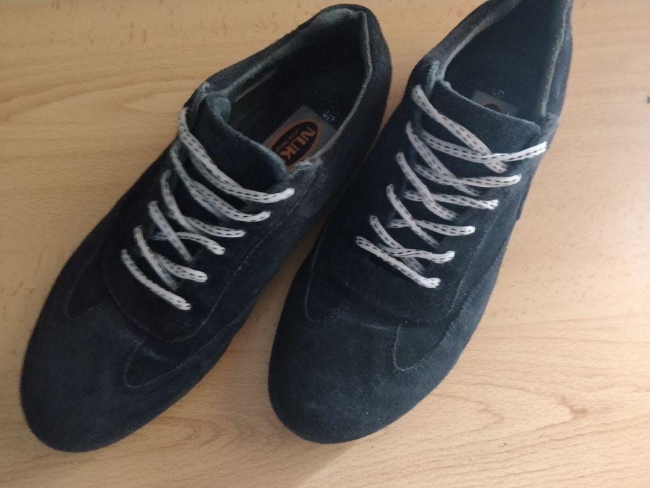 Sapato tenis de camurça