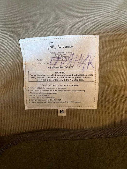 плитоноска NP Aerospace