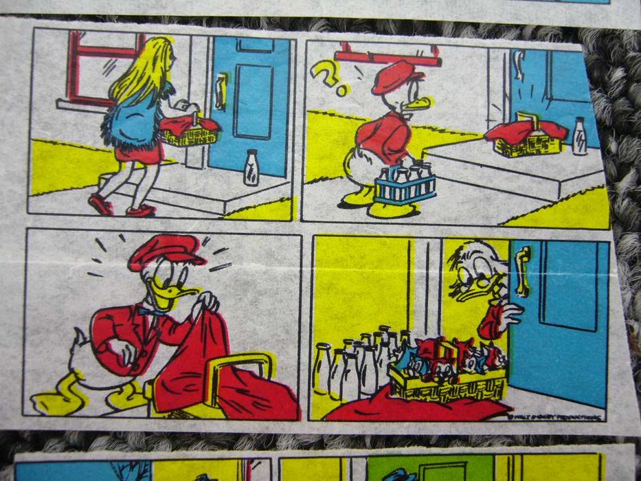 Historyjki z gum do żucia Donald 9 sztuk