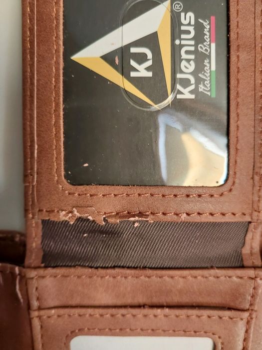 Portfel Kjenius z ochroną RFID