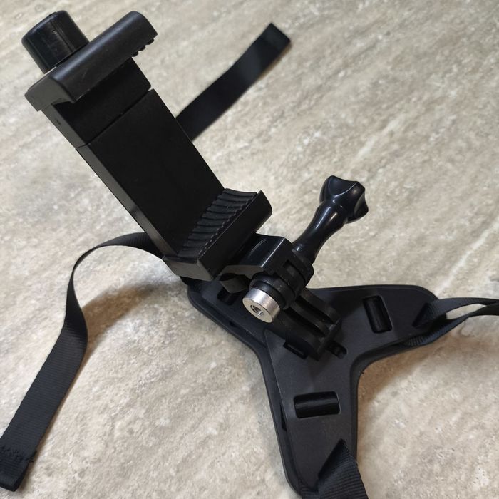 Крепление на мотошлем для экшн камер GoPro, Sony, Xiaomi и смартфонов