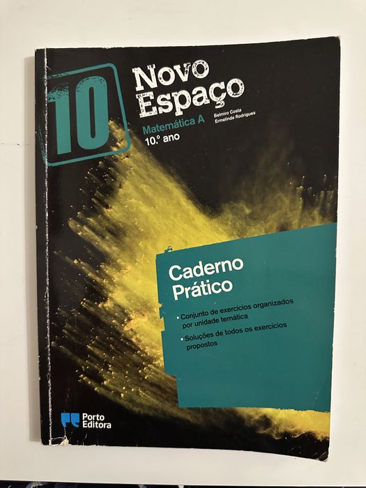 Caderno Prático - Novo Espaço - Matemática A - 10.º Ano