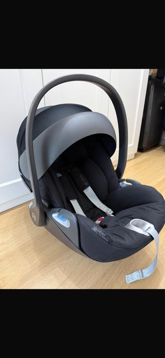 Fotelik cybex cloud Z i-size deep black platinium