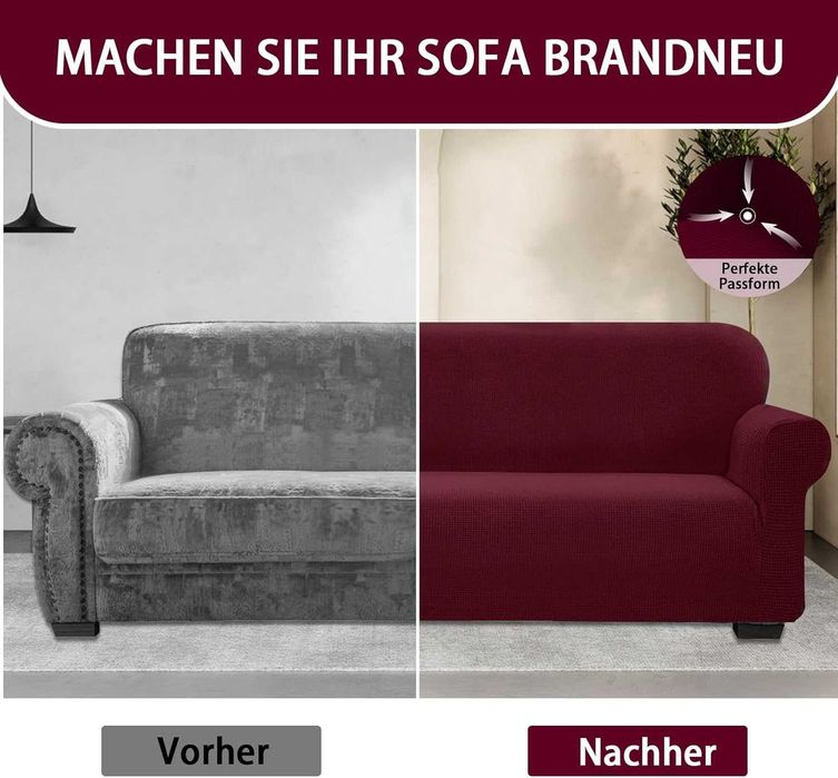 Nowy pokrowiec / elastyczny / szezlong / ochronny / 2-osobowy !A1296!