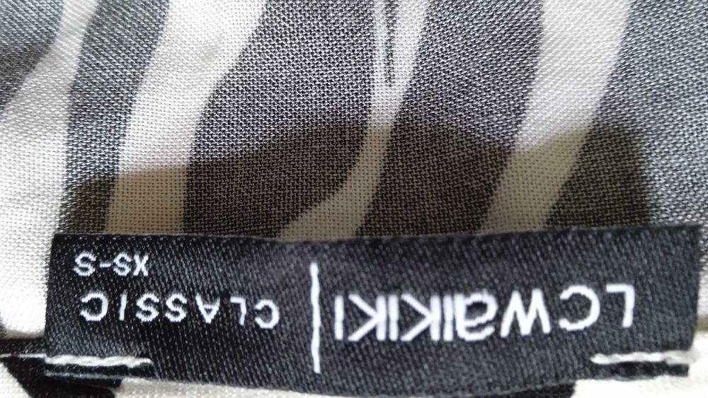 kimono narzutka na plażę zebra s viskoza