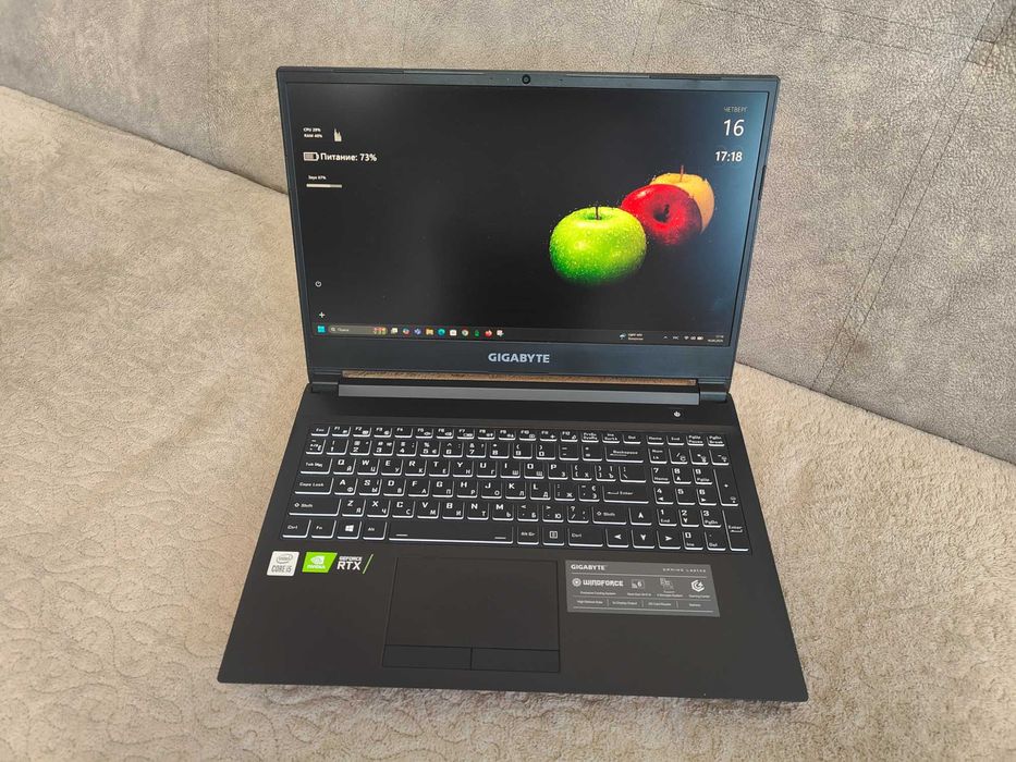 Ноутбук Gigabyte G5 KC (i5-10500H | 16Gb | 512Gb SSD | Nvidia GeForce RTX 3060 6 Gb)
