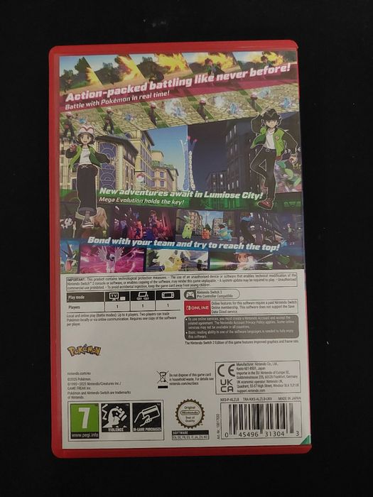 Pokémon Legends Z-A Nintendo Switch 2