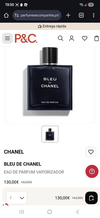 Bleu de Chanel SELADO
Chanel
CHANEL

Chanel
CHANE