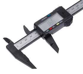 Paquimetro Régua digital de precisão milimetros Micrómetro Calibre 150mm NOVO