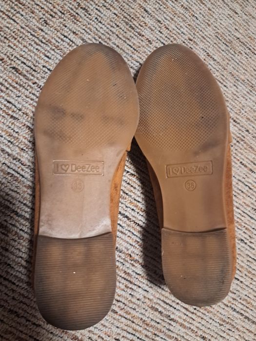 Damskie zamszowe mokasyny loafersy Dee Zee  36