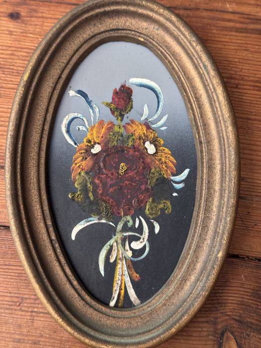 Vintage Varios quadtos pintados mao