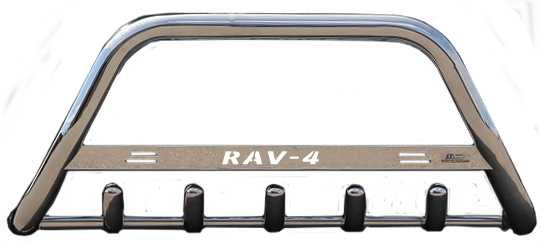 Кенгурятник з нержавійки – Volkswagen Amarok, Ford Ranger, Isuzu D-Max