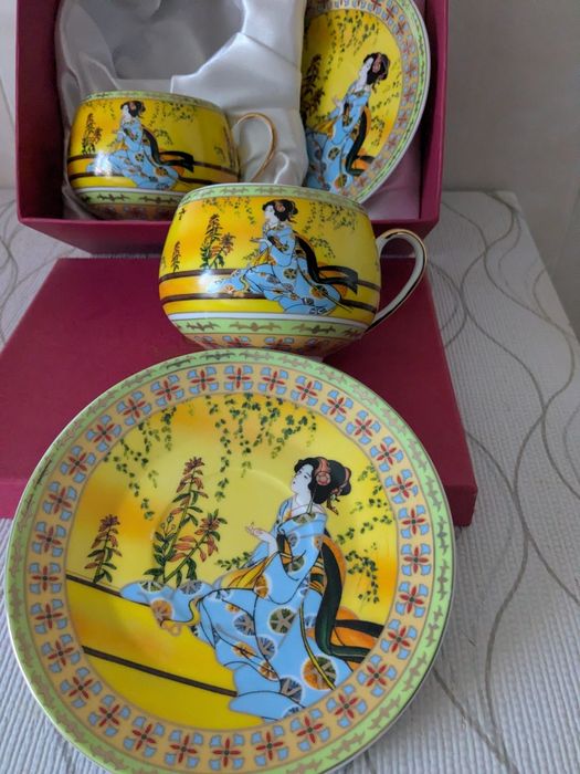 Подарунковий набір Східна Красуня, чайна пара YAMASEN, Японія,