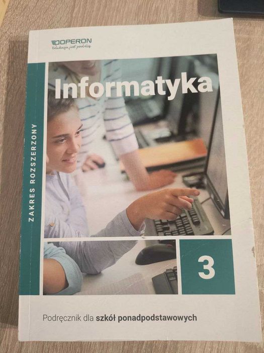 Informatyka 3. Szkoła ponadpodstawowa. Podręcznik. Zakres rozszerzony